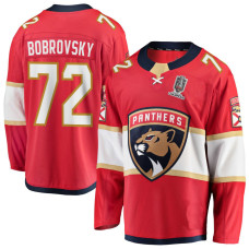 Youth Florida Panthers #72 Sergei Bobrovsky Home Premium Red Jersey