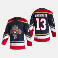 Men's Florida Panthers Vinnie Hinostroza #13 2021 Season Reverse Retro Authentic Special Edition Navy Jersey