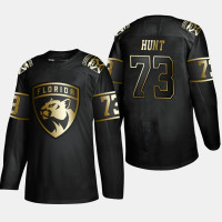 Men's Florida Panthers Dryden Hunt #73 2019 Golden Edition Black Authentic Player Jersey