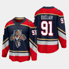Men's Florida Panthers Anthony Duclair #91 Special Edition 2021 Blue Jersey