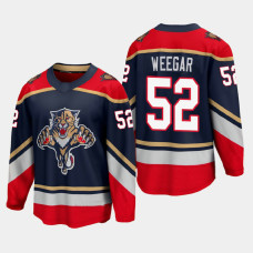 Men's Florida Panthers MacKenzie Weegar #52 Special Edition 2021 Blue Jersey