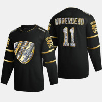 Jonathan Huberdeau Florida Panthers 2022 Stanley Cup Playoffs Black Diamond Edition Jersey Authentic