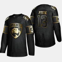 Florida Panthers Mark Pysyk #13 Authentic 2019 Golden Edition Black Player Jersey - Men's