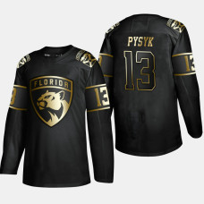 Florida Panthers Mark Pysyk #13 Authentic 2019 Golden Edition Black Player Jersey - Men's