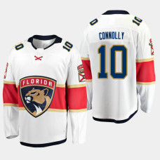 Men's Florida Panthers Brett Connolly #10 White Away Breakaway Player Jersey