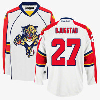 Nick Bjugstad Florida Panthers White Away Jersey