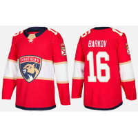 Florida Panthers #16 Aleksander Barkov Home Red Jersey