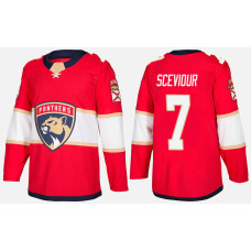 Florida Panthers #7 Colton Sceviour Home Red Jersey