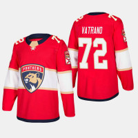 Florida Panthers #72 Frank Vatrano Home Red Jersey