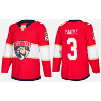 Florida Panthers #3 Keith Yandle Home Red Jersey