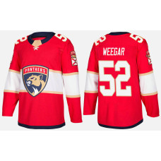Florida Panthers #52 MacKenzie Weegar Home Red Jersey
