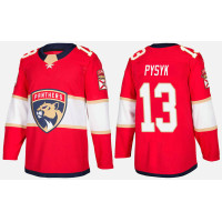 Florida Panthers #13 Mark Pysyk Home Red Jersey