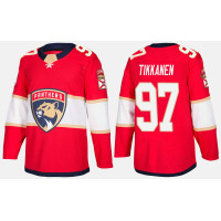 Florida Panthers #97 Retired Esa Tikkanen Home Red Jersey