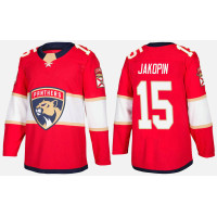 Florida Panthers #15 Retired John Jakopin Home Red Jersey
