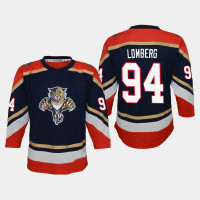 Youth Florida Panthers Ryan Lomberg #94 Reverse Retro Replica 2020-21 Jersey Navy