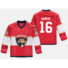 Youth Florida Panthers Aleksander Barkov #16 Replica Player Home Red Jersey