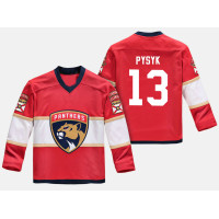 Youth Florida Panthers Mark Pysyk #13 Replica Player Home Red Jersey